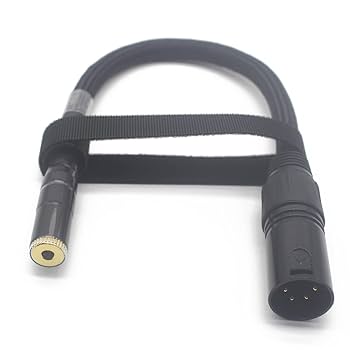 Amazon | Youkamo 4 - Pin XLR バランス オス to 3.5 mm 4極メス